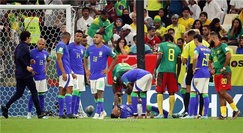 ضربة موجعة نجما المنتخب البرازيلي خارج المونديال