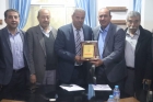 المكتب التنفيذي للأولمبية يكرم مجلس إدارة اتحاد الكرة ويهنئه بنجاح الموسم