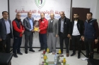 وفد اتحاد الكرة المصغرة يلتقي د. المجدلاوي ويطلعه على ترتيبات دورة تأهيل حكام اللعبة بغزة