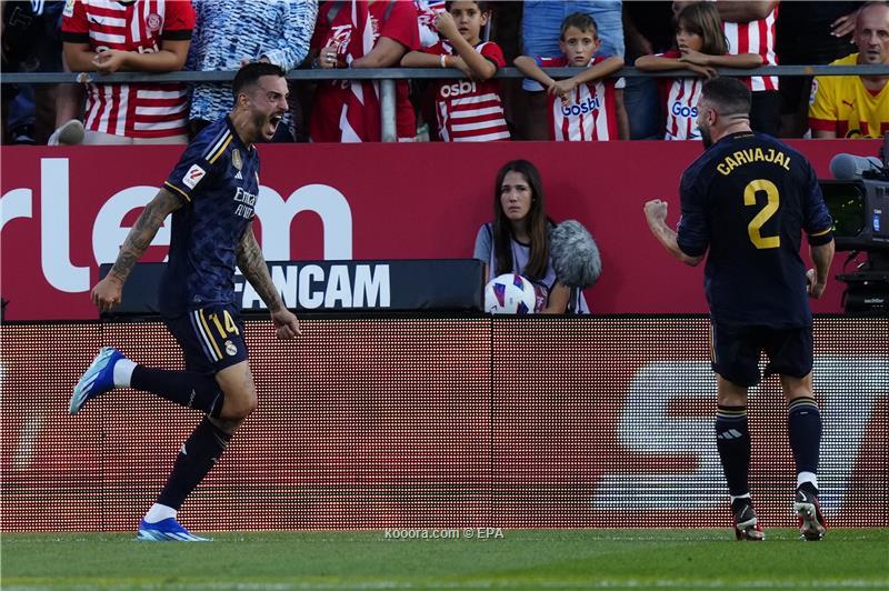 بالصور.. ريال مدريد يقهر جيرونا بثلاثية ويستعيد صدارة الليجا