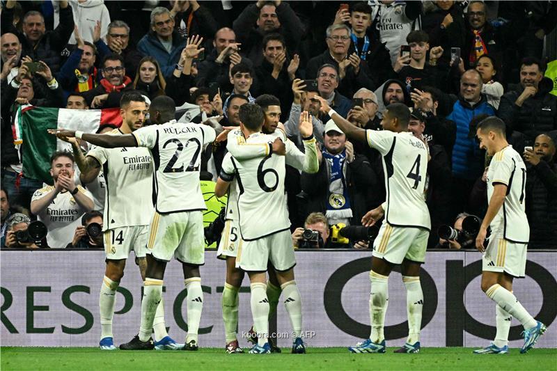 بالصور: ريال مدريد يؤمن الصدارة بفوز متأخر على نابولي