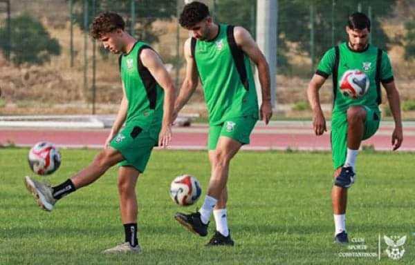 أنس بني عودة يبدأ تدريباته رسمياً مع الرياضي القسنطيني الجزائري