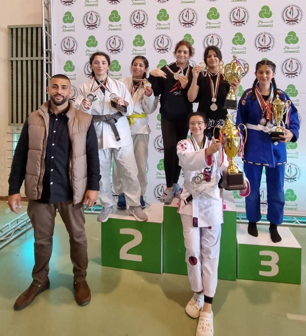 نجاح كبير لبطولة فلسطين السنوية للجوجيتسو في جامعة بير زيت بمشاركة 7 أندية