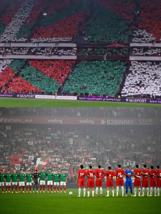 شكرا لجمهور أقليم الباسك صديق فلسطين