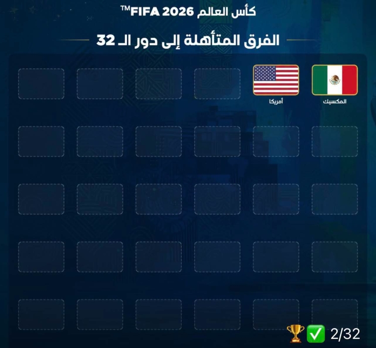 الولايات المتحدة ثاني منتخب يتأهل لدور ال ٣٢ بعد المكسيك