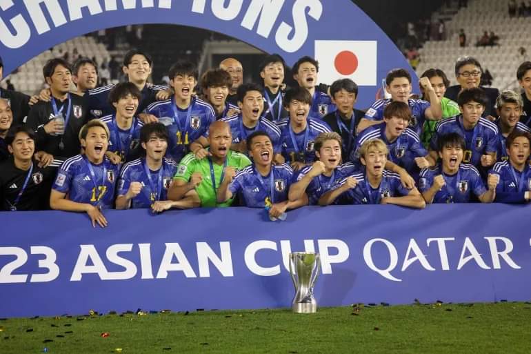 اليابان تفوز بكأس آسيا تحت 23 عاما وتتأهل مع أوزبكستان والعراق لأولمبياد باريس