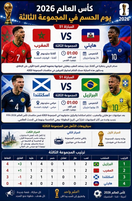 ويستمر مشوار الحسم حتى ساعات الفجر